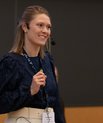 Cecilie Siggaard Jørgensen of the Department of Clinical Medicine presented her research to a packed Per Kirkeby Auditorium at PhD Day on 20 January. 