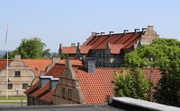 The view from our former facilities at the Psychiatric Hospital in Risskov