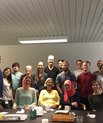 Group photo from Sara’s farewell gathering.