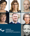 De syv medarbejdere på billedet ovenfor udgør de næste tre år Institut for Folkesundheds øverste ledelse. Foto: AU.